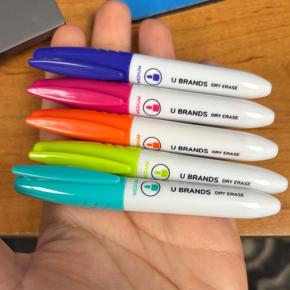 U Brands Other - U Brands Dry Erase mini Marker Set - Bright Multi Colors